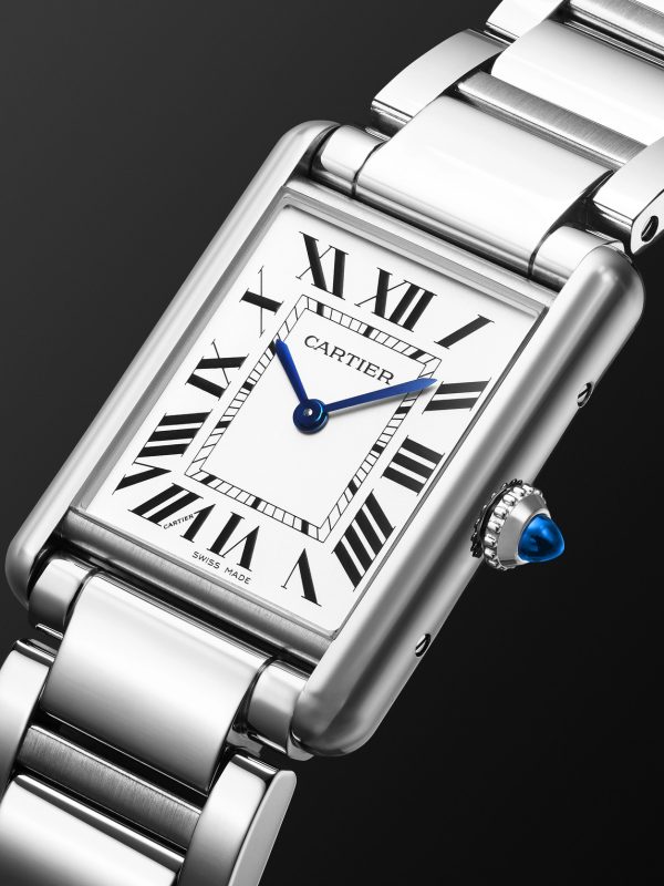 Tank Must de Cartier Large SolarBeat™ 33.7mm Stainless Steel Watch, Ref. No. WSTA0122 - FR Tank Must de Cartier Large SolarBeat™ 33.7mm Stainless Steel Watch, Ref. No. WSTA0122 - FR
