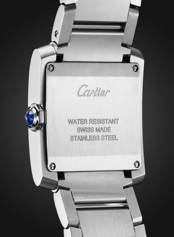 Tank Française Medium 32mm Stainless Steel Watch, Ref. No. WSTA0105 - BK