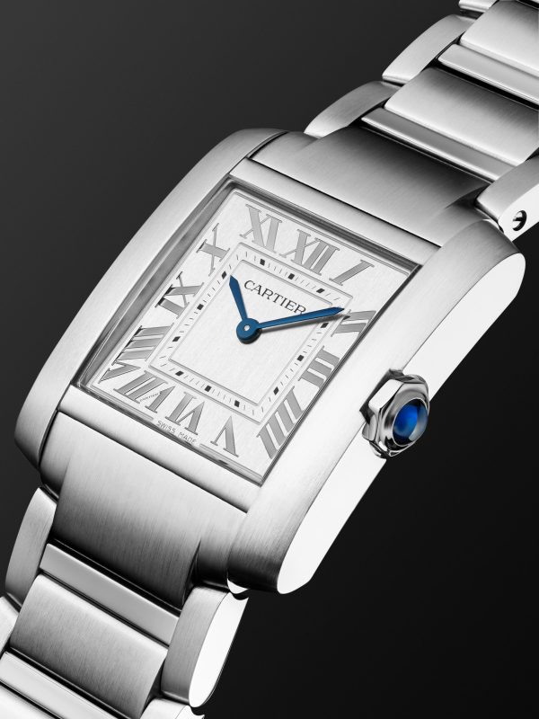 Tank Française Medium 32mm Stainless Steel Watch, Ref. No. WSTA0105 - FR