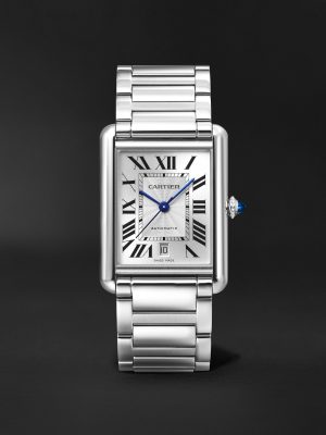 Tank Must Extra-Large Automatic 31mm Stainless Steel Watch, Ref. No. WSTA0053