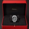 Santos de Cartier Automatic 39.8mm Interchangeable Steel and Rubber Watch, Ref. No. WSSA0037 - E3 Santos de Cartier Automatic 39.8mm Interchangeable Steel and Rubber Watch, Ref. No. WSSA0037 - E3