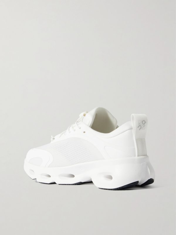 + On Cloudsolo Rubber-Trimmed Mesh Sneakers - BK