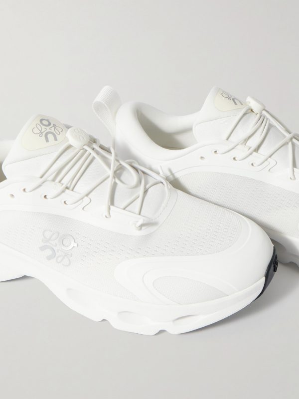 + On Cloudsolo Rubber-Trimmed Mesh Sneakers - CU
