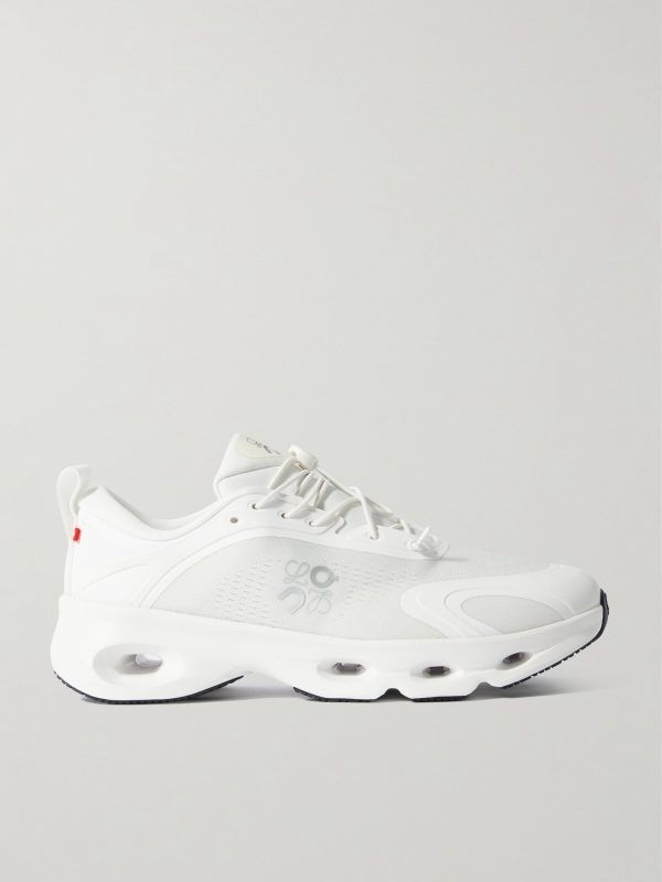 + On Cloudsolo Rubber-Trimmed Mesh Sneakers