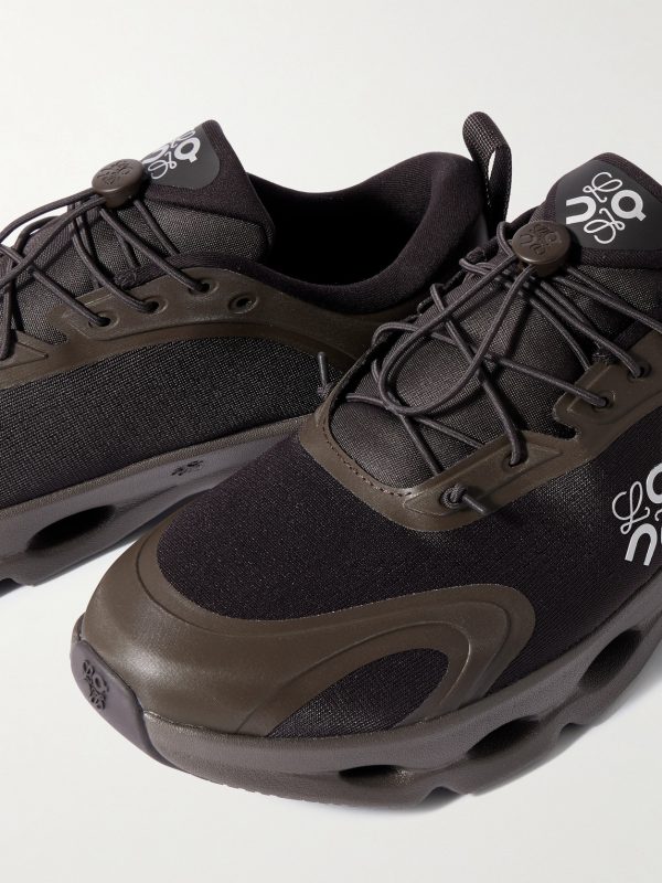 + On 8 Cloudsolo Rubber-Trimmed Mesh Sneakers - CU + On 8 Cloudsolo Rubber-Trimmed Mesh Sneakers - CU