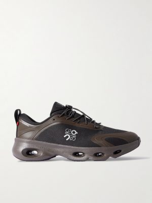 + On 8 Cloudsolo Rubber-Trimmed Mesh Sneakers + On 8 Cloudsolo Rubber-Trimmed Mesh Sneakers