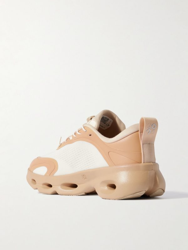 + On Cloudsolo Rubber-Trimmed Mesh Sneakers - BK