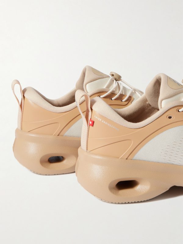 + On Cloudsolo Rubber-Trimmed Mesh Sneakers - CU