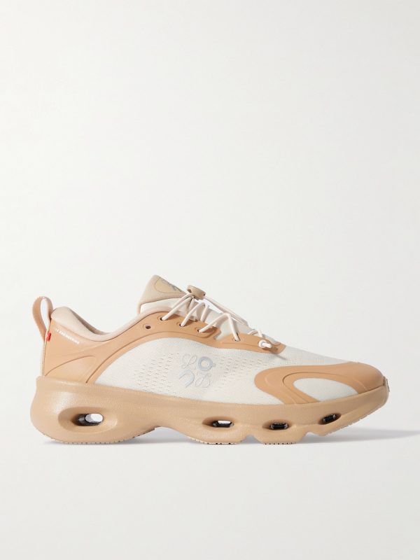 + On Cloudsolo Rubber-Trimmed Mesh Sneakers