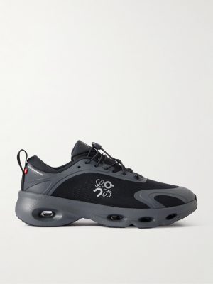 + On Cloudsolo Rubber-Trimmed Mesh Sneakers + On Cloudsolo Rubber-Trimmed Mesh Sneakers