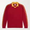 Ribbed Cotton Polo Sweater Ribbed Cotton Polo Sweater