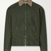 Corduroy-Trimmed Denim Jacket Corduroy-Trimmed Denim Jacket
