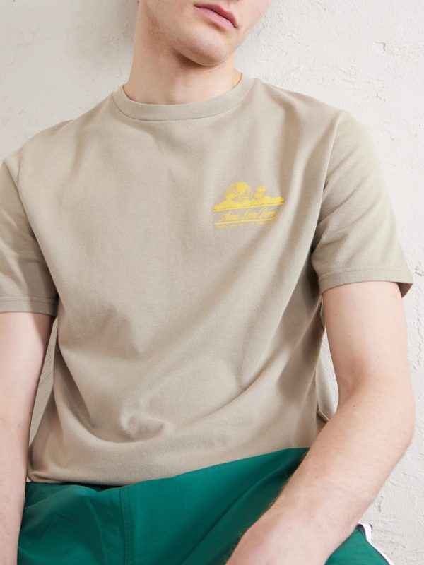 Unisphere Logo-Print Cotton-Jersey T-Shirt - CU Unisphere Logo-Print Cotton-Jersey T-Shirt - CU