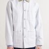 Corduroy-Trimmed Denim Jacket - FR