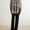 Checked Cotton Shirt - BK Checked Cotton Shirt - BK
