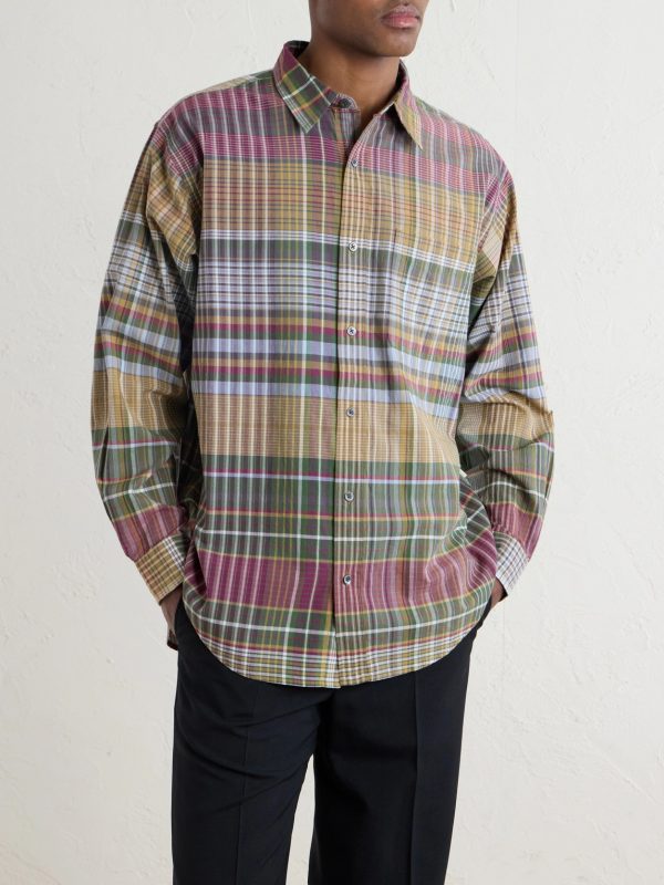 Checked Cotton Shirt - FR Checked Cotton Shirt - FR