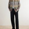 Checked Cotton Shirt - OU Checked Cotton Shirt - OU