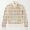 Cable-Knit Cotton Zip-Up Sweater Cable-Knit Cotton Zip-Up Sweater