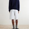 Ribbed Cotton-Blend Bouclé Polo Shirt - BK