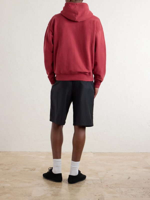 Cotton-Jersey Zip-Up Hoodie - BK Cotton-Jersey Zip-Up Hoodie - BK