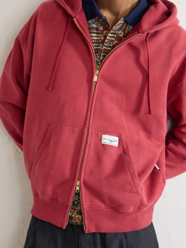 Cotton-Jersey Zip-Up Hoodie - CU Cotton-Jersey Zip-Up Hoodie - CU