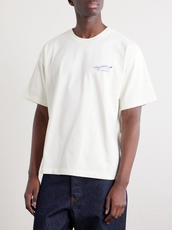 Logo-Printed Cotton-Jersey T-Shirt - FR