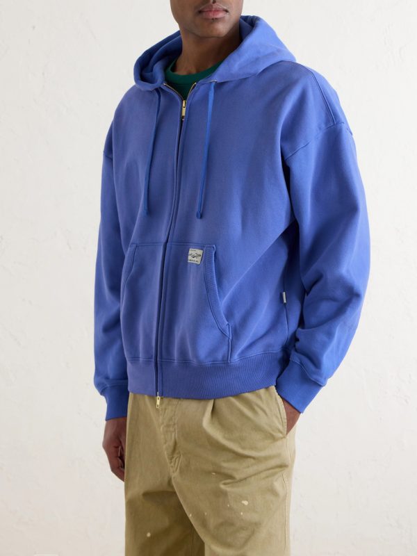 Cotton-Jersey Zip-Up Hoodie - FR Cotton-Jersey Zip-Up Hoodie - FR