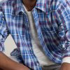 Checked Cotton-Twill Shirt - CU Checked Cotton-Twill Shirt - CU