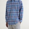 Checked Cotton-Twill Shirt - FR Checked Cotton-Twill Shirt - FR