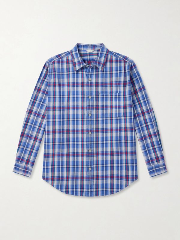 Checked Cotton-Twill Shirt Checked Cotton-Twill Shirt