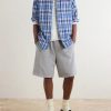 Checked Cotton-Twill Shirt - OU Checked Cotton-Twill Shirt - OU