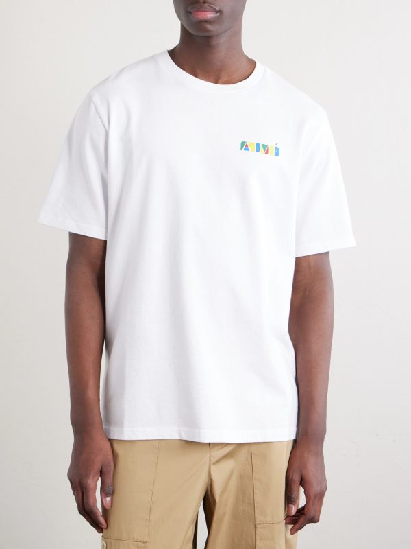Printed Cotton-Jersey T-Shirt - FR Printed Cotton-Jersey T-Shirt - FR