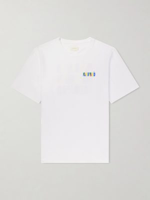 Printed Cotton-Jersey T-Shirt