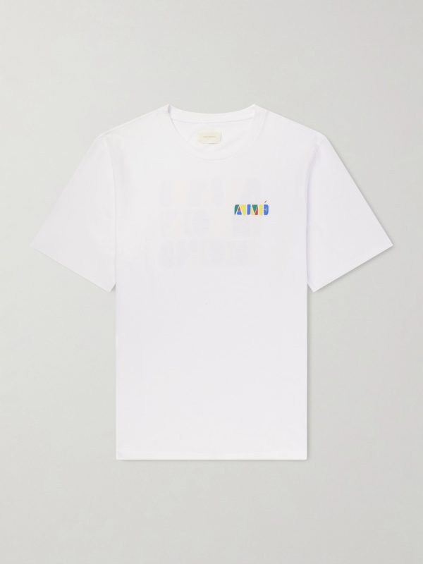 Printed Cotton-Jersey T-Shirt Printed Cotton-Jersey T-Shirt