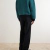 Reversible Knitted Cotton-Blend Bomber Jacket - BK Reversible Knitted Cotton-Blend Bomber Jacket - BK