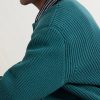 Reversible Knitted Cotton-Blend Bomber Jacket - CU Reversible Knitted Cotton-Blend Bomber Jacket - CU