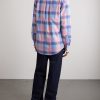Button-Down Collar Logo-Embroidered Checked Cotton Shirt - BK Button-Down Collar Logo-Embroidered Checked Cotton Shirt - BK