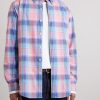 Button-Down Collar Logo-Embroidered Checked Cotton Shirt - FR Button-Down Collar Logo-Embroidered Checked Cotton Shirt - FR
