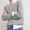 Logo-Embroidered Wool and Cashmere-Blend Sweater - CU Logo-Embroidered Wool and Cashmere-Blend Sweater - CU