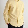 Button-Down Collar Logo-Embroidered Cotton Shirt - FR Button-Down Collar Logo-Embroidered Cotton Shirt - FR