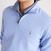 Logo-Embroidered Cotton Half-Zip Sweater - CU