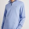 Logo-Embroidered Cotton Half-Zip Sweater - FR