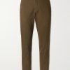 Manhasset Straight-Leg Stretch-Cotton Twill Trousers Manhasset Straight-Leg Stretch-Cotton Twill Trousers