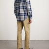 Button-Down Collar Logo-Embroidered Checked Cotton Oxford Shirt - BK Button-Down Collar Logo-Embroidered Checked Cotton Oxford Shirt - BK
