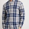 Button-Down Collar Logo-Embroidered Checked Cotton Oxford Shirt - FR Button-Down Collar Logo-Embroidered Checked Cotton Oxford Shirt - FR