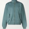 Bedford Logo-Embroidered Cotton-Twill Bomber Jacket Bedford Logo-Embroidered Cotton-Twill Bomber Jacket