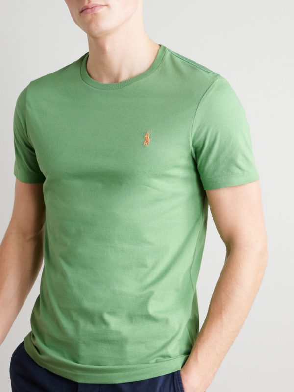 Logo-Embroidered Cotton-Jersey T-Shirt - FR Logo-Embroidered Cotton-Jersey T-Shirt - FR