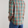 Checked Cotton-Flannel Shirt - BK