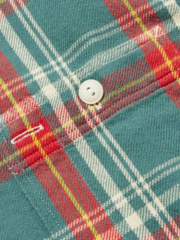 Checked Cotton-Flannel Shirt - CU