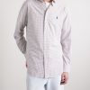 Logo-Embroidered Checked Cotton Shirt - FR Logo-Embroidered Checked Cotton Shirt - FR
